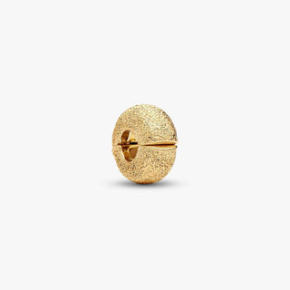 Pandora Jewellery Pandora Gold Plated Textured Mini Clip Charm 2931547