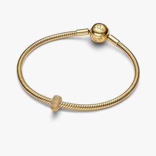 Pandora Jewellery Pandora Gold Plated Textured Mini Clip Charm 2931547
