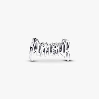 Pandora Jewellery Pandora Silver Amour Script Charm 2931497