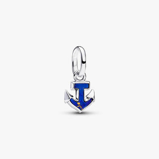 Pandora Jewellery Pandora Silver Blue Anchor Mini Dangle Charm 2933023