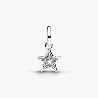 Pandora Jewellery Pandora Silver Blue Star Mini Dangle Charm 2933024