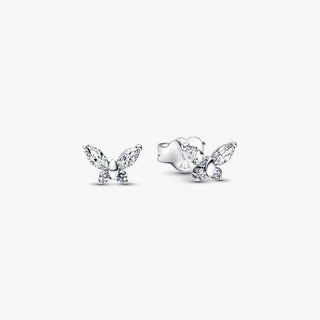 Pandora Silver Butterfly Stud Earrings