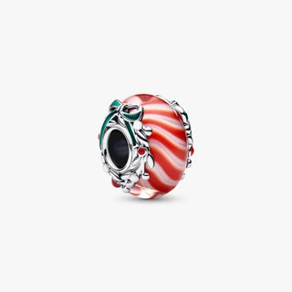 Pandora Silver Candy Murano Glass Charm