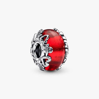 Pandora Silver Christmas Magic Murano Glass Charm