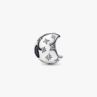Pandora Silver Crescent Moon Charm