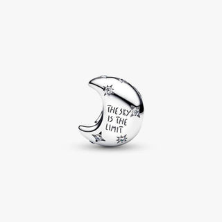 Pandora Silver Crescent Moon Charm 2
