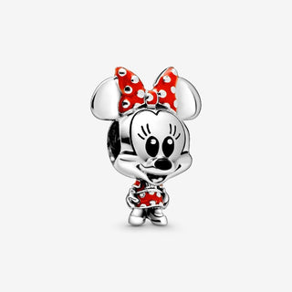 Pandora Silver Disney Minnie Mouse Dotted Dress & Bow Charm