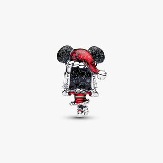 Pandora Silver Disney Minnie Mouse Holiday Charm  back