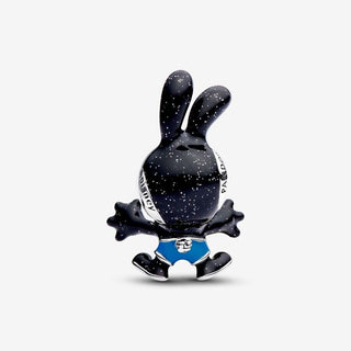 Pandora Silver Disney Oswald The Lucky Rabbit Charm back