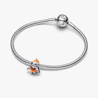Pandora Jewellery Pandora Silver Disney Stitch Halloween Pumpkin Charm 2931578