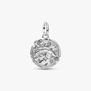 Pandora Jewellery Pandora Silver Dolphin Medallion Charm 2931595