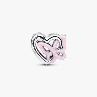 Pandora Jewellery Pandora Silver Entwined Heart & Butterfly Charm 2931523