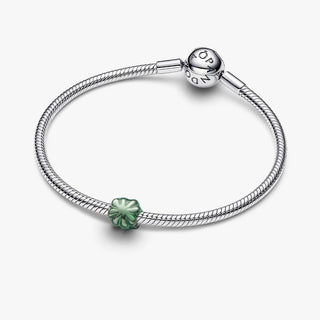 Pandora Jewellery Pandora Silver Green Clover Mini Charm 2931600