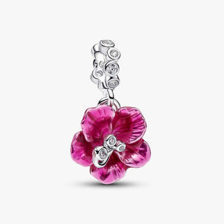 Pandora Jewellery Pandora Silver Hibiscus Dangle Charm 2933033