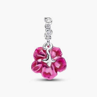 Pandora Jewellery Pandora Silver Hibiscus Dangle Charm 2933033