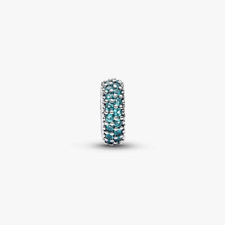 Pandora Jewellery Pandora Silver Ice Blue Stone Spacer Charm 2933020