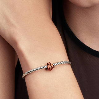 Pandora Jewellery Pandora Silver Orange Bee Mini Charm 2931607