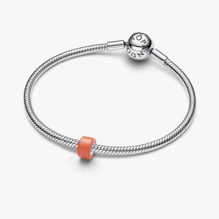 Pandora Jewellery Pandora Silver Orange Murano Glass Mini Charm 2931588