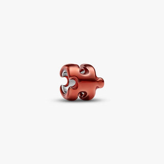 Pandora Jewellery Pandora Silver Orange Puzzle Piece Mini Charm 2931598