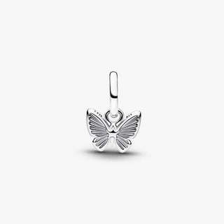 Pandora Jewellery Pandora Silver Pink Butterfly Mini Dangle Charm 2931539