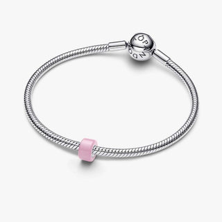 Pandora Jewellery Pandora Silver Pink Murano Glass Mini Charm 2931589