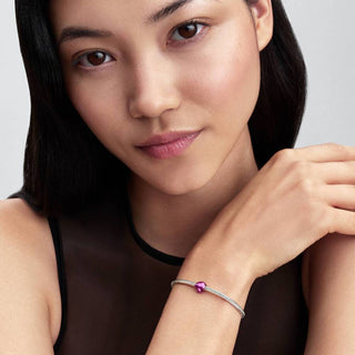 Pandora Jewellery Pandora Silver Pink Mushroom Mini Charm 2931609