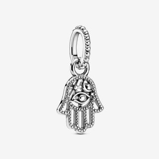 Pandora Silver Protective Hamsa Hand Dangle Charm