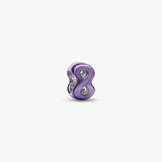 Pandora Jewellery Pandora Silver Purple Infinity Mini Charm 2931610
