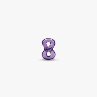 Pandora Jewellery Pandora Silver Purple Infinity Mini Charm 2931610