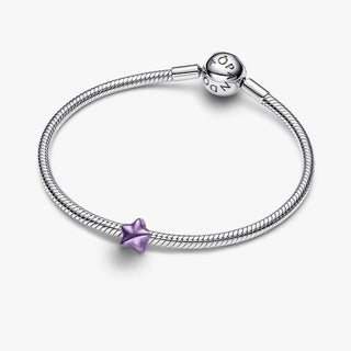 Pandora Jewellery Pandora Silver Purple Star Mini Charm 2931596