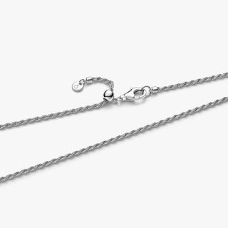 Pandora Jewellery Pandora Silver Rope Chain Necklace - 45cm 2901546