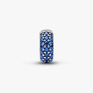 Pandora Jewellery Pandora Silver Royal Blue Stone Clip Charm 2933035