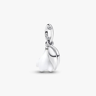 Pandora Silver Snowdrop Flower Dangle Charm