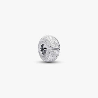 Pandora Jewellery Pandora Silver Textured Mini Clip Charm 2931584