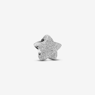Pandora Silver Textured Star Mini Charm