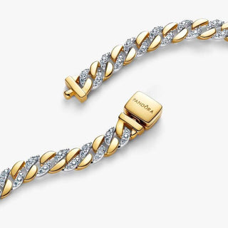 Pandora Two-tone Pavé Cuban Chain 1