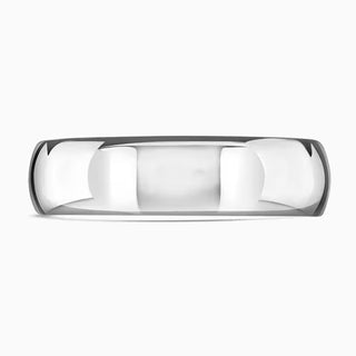 Platinum 6mm Heavier Court Wedding Ring 