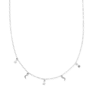 Chlobo silver Night Sky necklace
