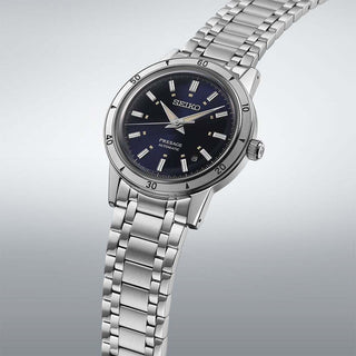 Seiko Watches Seiko Gents 40mm Stainless Steel Presage Navy Automatic Watch 3517562