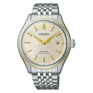 Seiko Watches Seiko Gents 40mm Two Tone Presage Classic Automatic Watch 3517564