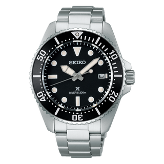 Seiko Watches Seiko Gents 41mm Stainless Steel Prospex Solar Divers Solar Watch 3517565