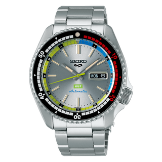 Seiko Watches Seiko Gents 42mm Stainless Steel 5 Sports Limited Edition x HUF Automatic Watch 3517557