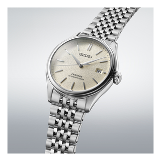 Seiko Watches Seiko Gents 42mm Stainless Steel Presage Classic Shiro-iro Automatic Watch 3517568
