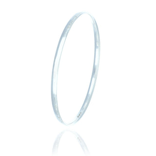 Allum & Sidaway Jewellery Silver 4mm Court Bangle 1532785