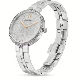 Swarovski 40mm Stainless Steel Cosmopolitan Crystal Watch  2