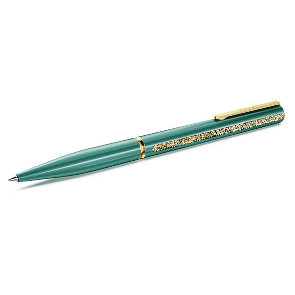 Swarovski Crystal Shimmer Glide Green Ballpoint Pen Allum Sidaway