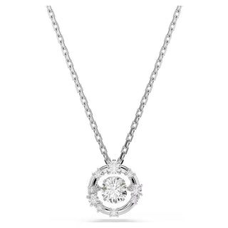 Swarovski Jewellery Swarovski Rhodium Plated Round Cut Constella Pendant 4403365