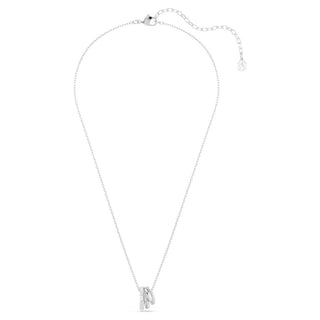 Swarovski Jewellery Swarovski Rhodium Plated Round Cut Hyperbola Pendant 4403362