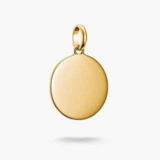 Thomas Sabo Gold Plated Large Coin Charm