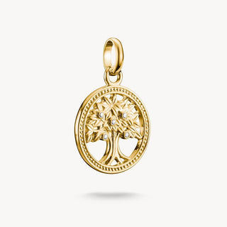 Thomas Sabo Gold Plated Tree of Life Charm 